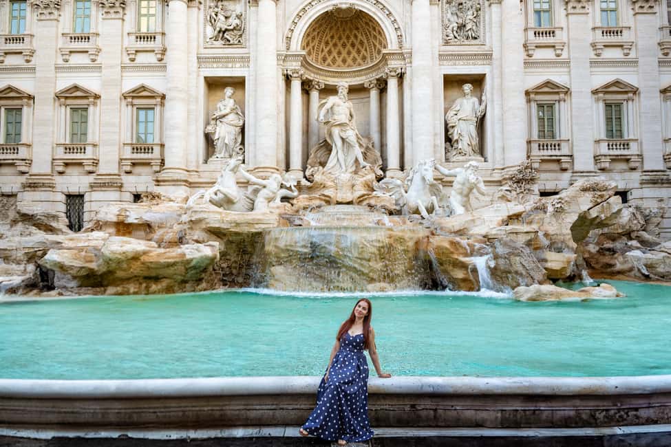 Rome: Trevi Fountain Private Early Morning Photoshoot - Custom Bundles: Adding the Colosseum or Spanish Steps