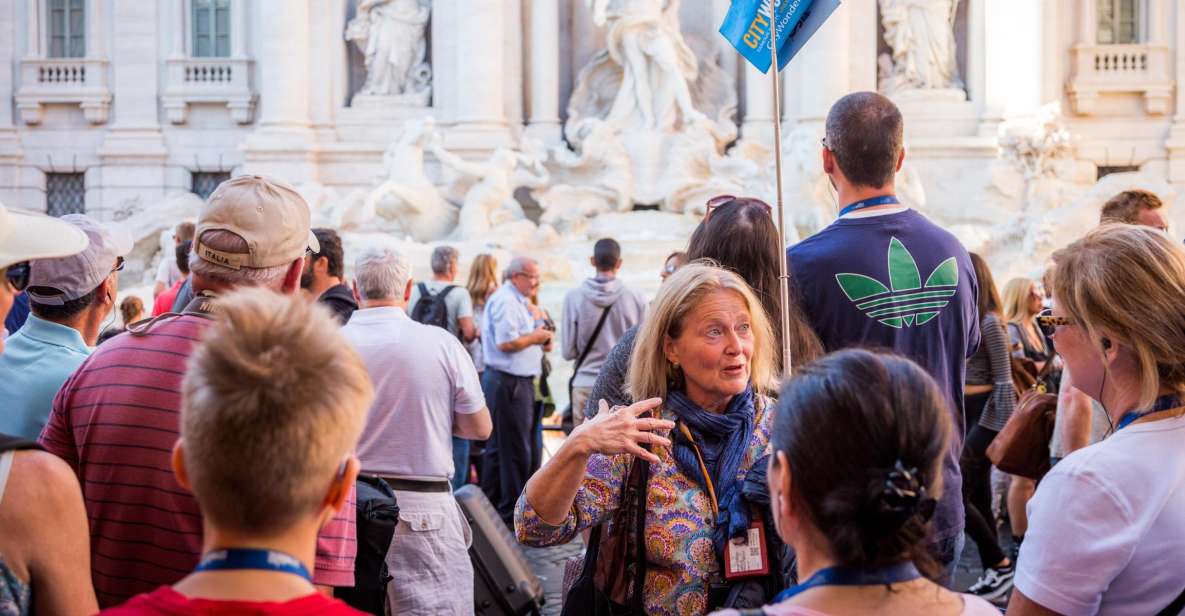 Rome: Trevi Fountain, Spanish Steps & Pantheon Walking Tour - Key points to know before you go