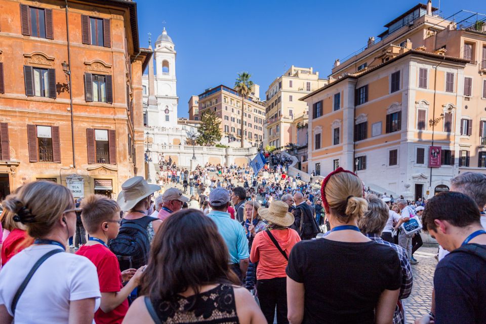 Rome: Trevi Fountain, Spanish Steps & Pantheon Walking Tour - Trevi Fountain without the rules breaking your day