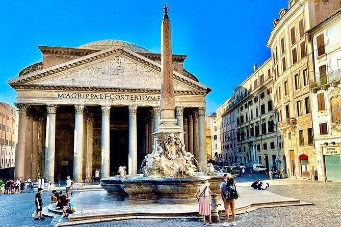 Rome: Two Days Private Chauffeured Tour + Admission Tickets - Trevi Fountain and the Pantheon exterior: two icons, two tempos