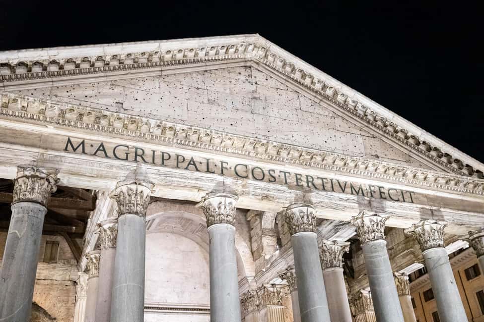 Rome: Under the Moonlight Evening Walking Tour - The Pantheon: Rome’s Best-Preserved Temple Feeling Intact
