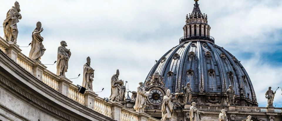 Rome: Vatican City and Catacombs Full-Day Guided Tour - St. Peter’s Basilica: where the day lands