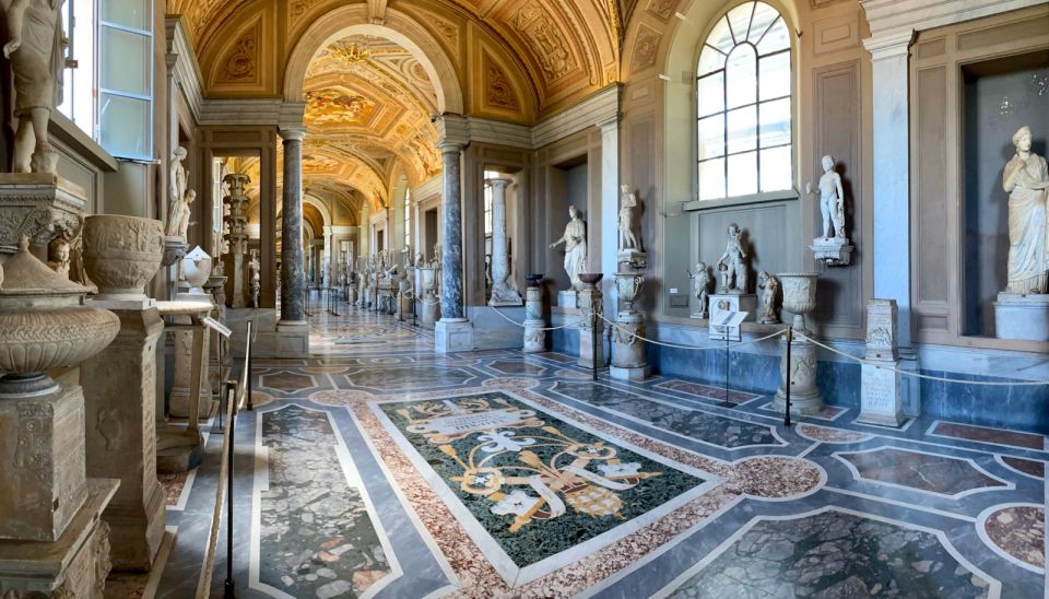 Rome: Vatican Museum and Sistine Chapel Group Tour in German - Bernini on the route: power and drama in sculpture
