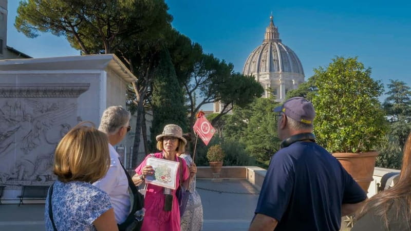 Rome: Vatican Museums and Sistine Chapel Small Group Tour - Getting There and Finding Your Guide Without Stress