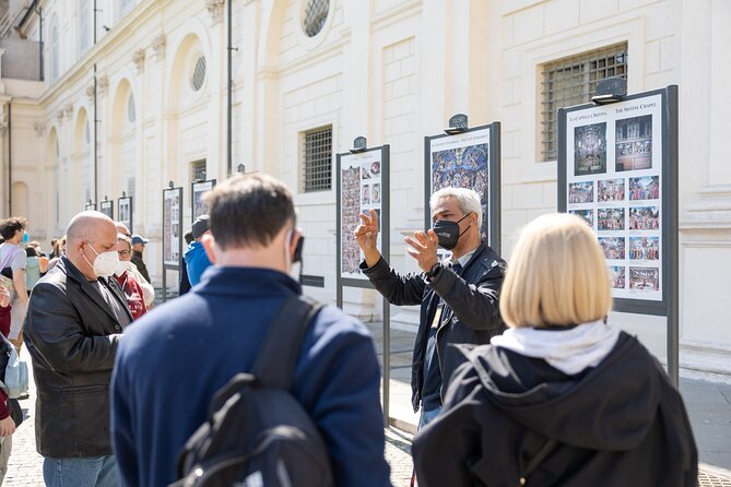 Rome: Vatican Museums Guided Tour with Entry to the St. Peter - Licensed Guide + Small Group: The Real Difference Maker