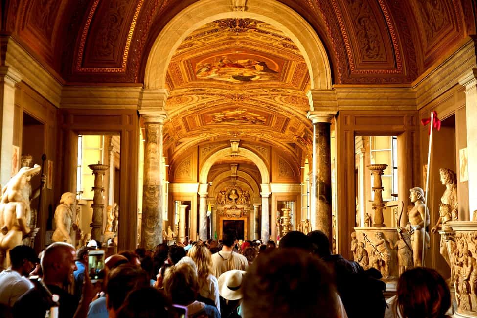 Rome: Vatican & Sistine Chapel Tour + Optional Colosseum - From Courtyard of the Pigna to Pio-Clementino: how the guide makes the museum make sense