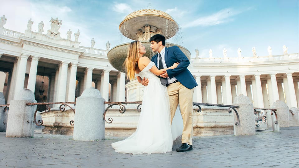 Rome: Vatican, St Peter’s Sq & Castel Sant’Angelo PhotoShoot - Piazza Papa Pio XII: Meeting Fast and Keeping It Low-Stress