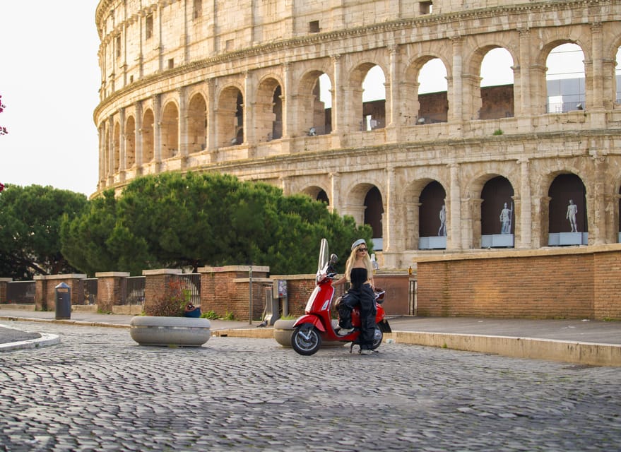 Rome: Vespa City Tour with Professional Photoshoot - Why Rome on a Vespa beats walking tours