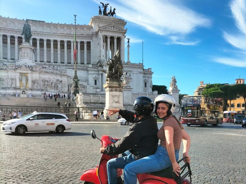 Rome Vespa Half-Day Tour with Private Driver - Where you’ll actually go: alleys, baroque squares, and fewer-vehicle streets