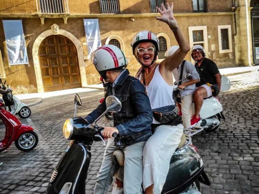 Rome Vespa Half-Day Tour with Private Driver - Hotel pickup, private group, and language options: the convenience that changes everything