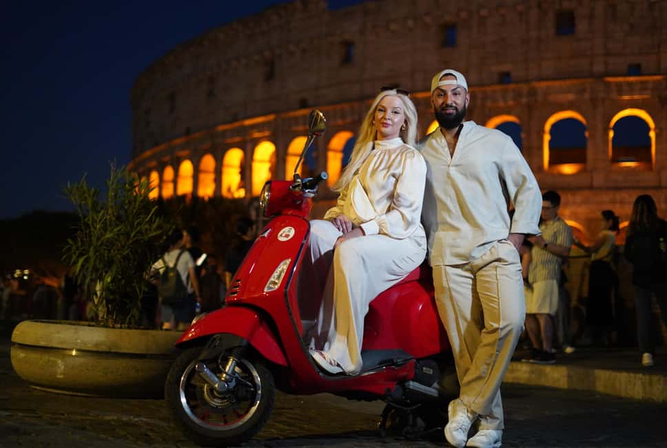 Rome: Vespa Scooter Night Tour with Pro Photographer - Quick Key Points You’ll Care About