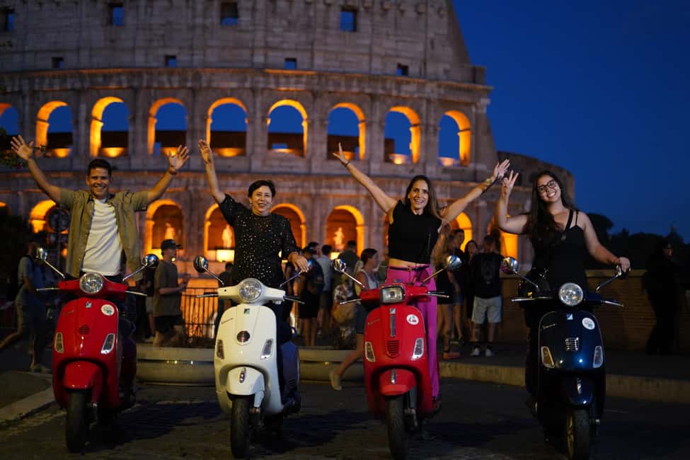 Rome: Vespa Scooter Night Tour with Pro Photographer - Safety, Pace, and Why Guides Matter on a Vespa