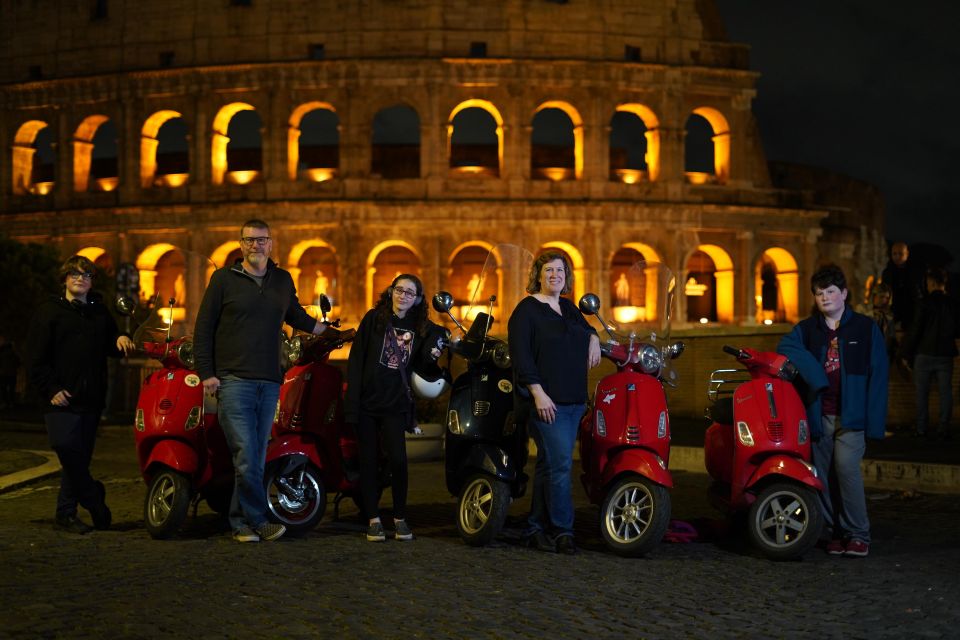 Rome: Vespa Scooter Night Tour with Pro Photographer - Mouth of Truth and the Route Between Landmarks