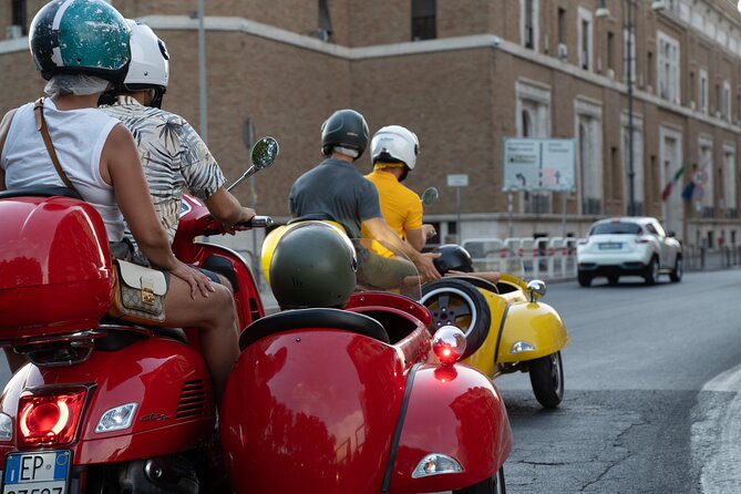 Rome Vespa Sidecar Tour — 90-Minute City Highlights Tour - Meeting at Piazza di San Pantaleo and What the First Minutes Feel Like