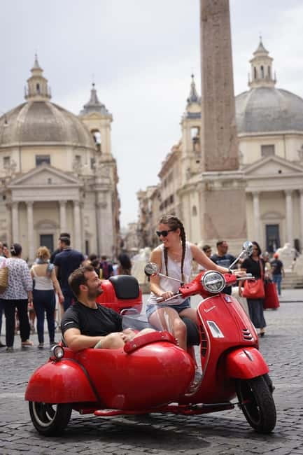 Rome: Vespa Sidecar Tour with Hotel Transfers & Gelato - Why this Rome Vespa sidecar format is so much fun