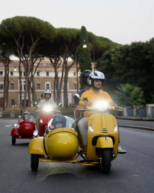 Rome: Vespa Sidecar Tour with Hotel Transfers & Gelato - Pantheon time and gelato: the most delicious landmark pairing