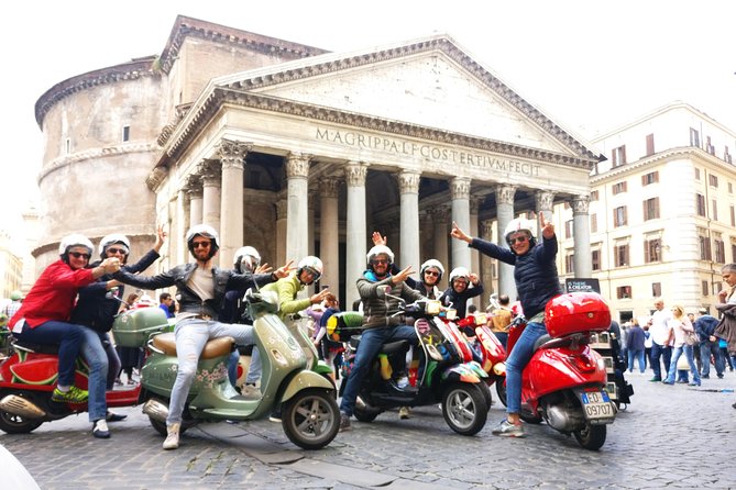 Rome Vespa Small Group Sightseeing Tour, 3 Hour Experience - Turo Aventi: a quick seven-hill panorama