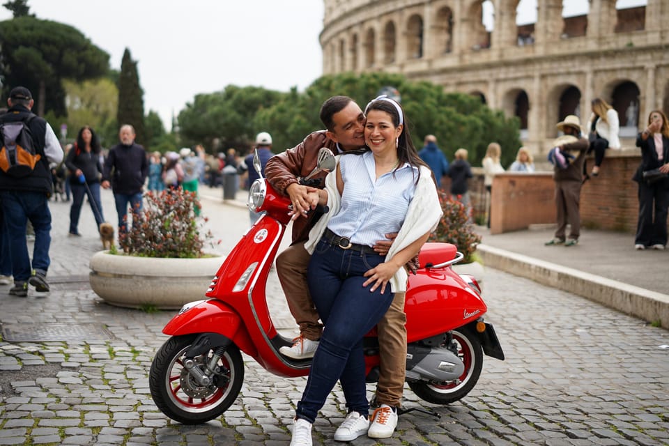 Rome Vespa Tour with Professional Photoshoot - Price and Value: What $81.57 Buys You