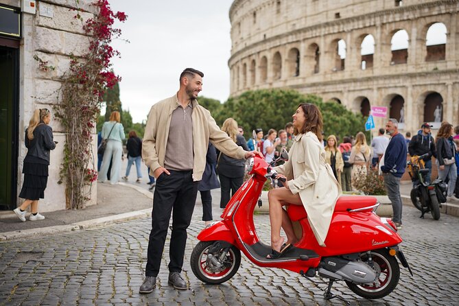 Rome Vespa Tour with Professional Photoshoot - Meeting At Cafe Roma and the 1.5-Hour Rhythm