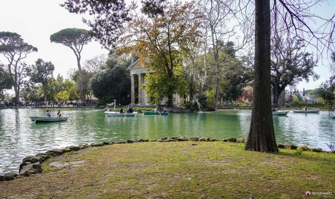 ROME: Villa Borghese Lake tour by boat paddling independently +aperitivo - Skip-the-Line Access: Why It’s Not Just a Convenience