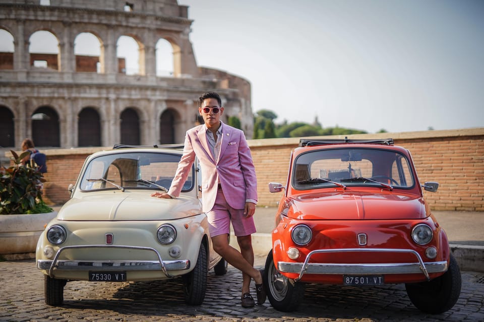 Rome: Vintage Car Tour with Professional Photographer - Key Highlights
