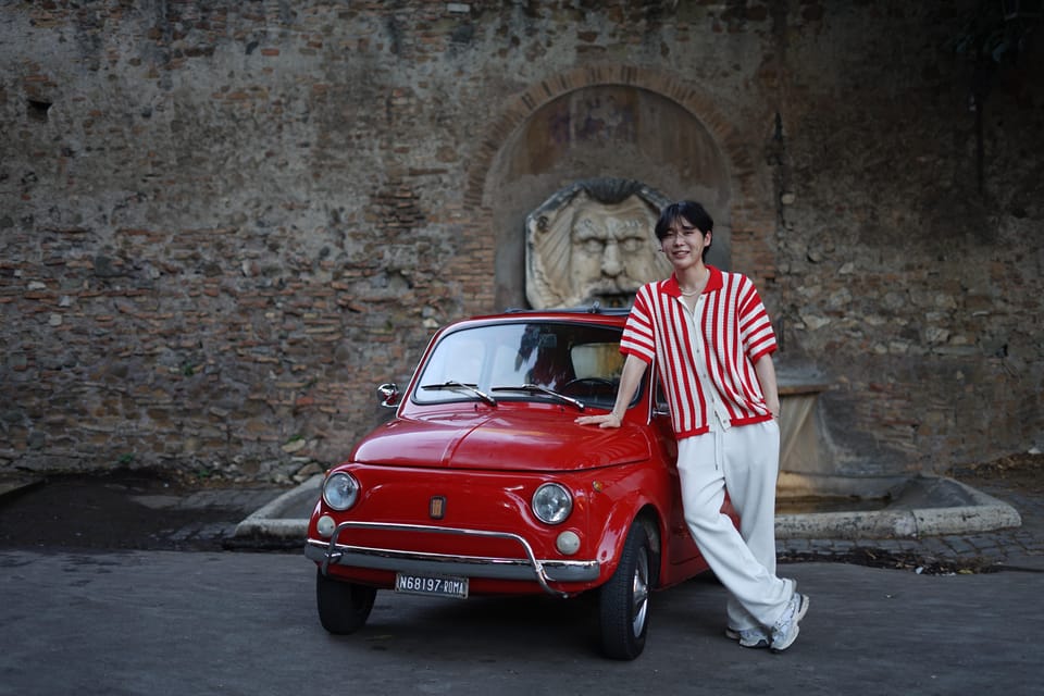 Rome: Vintage Car Tour with Professional Photographer - The Magic of a Vintage Fiat 500 in Rome