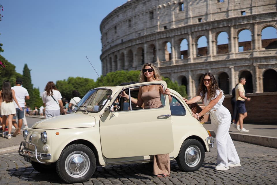 Rome: Vintage Car Tour with Professional Photographer - Sunset Views and Why Timing Changes the Feel