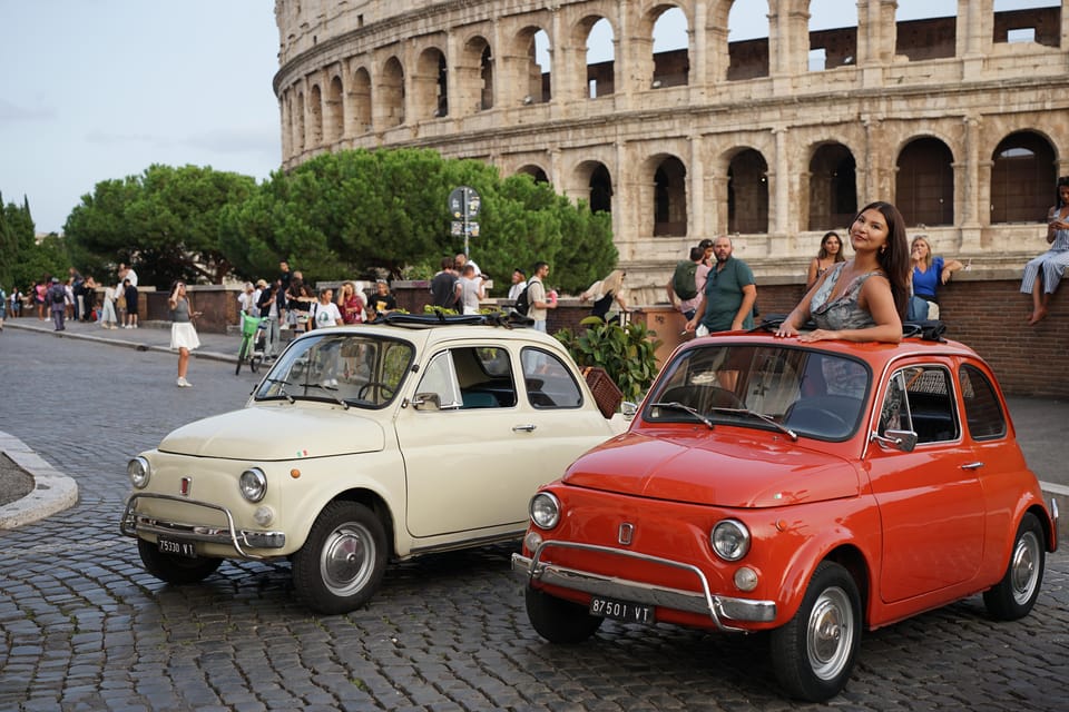 Rome: Vintage Car Tour with Professional Photographer - What You Receive: 25 Photos in 5 Days by Link