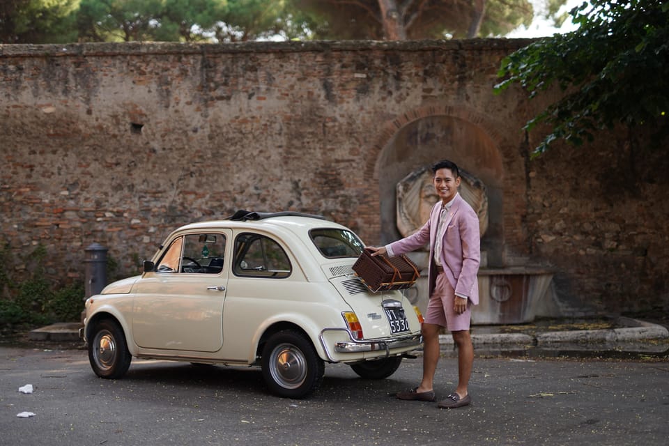 Rome: Vintage Car Tour with Professional Photographer - Meeting at Oppio Cafe and What 2 Hours Really Means