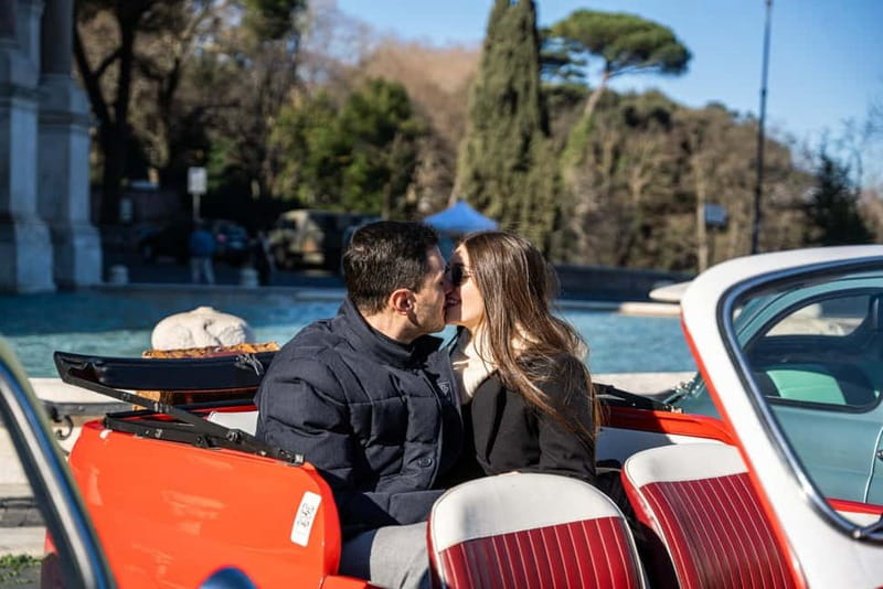 Rome: Vintage Fiat 500 Cabriolet Private City Tour - Key highlights to know before you ride