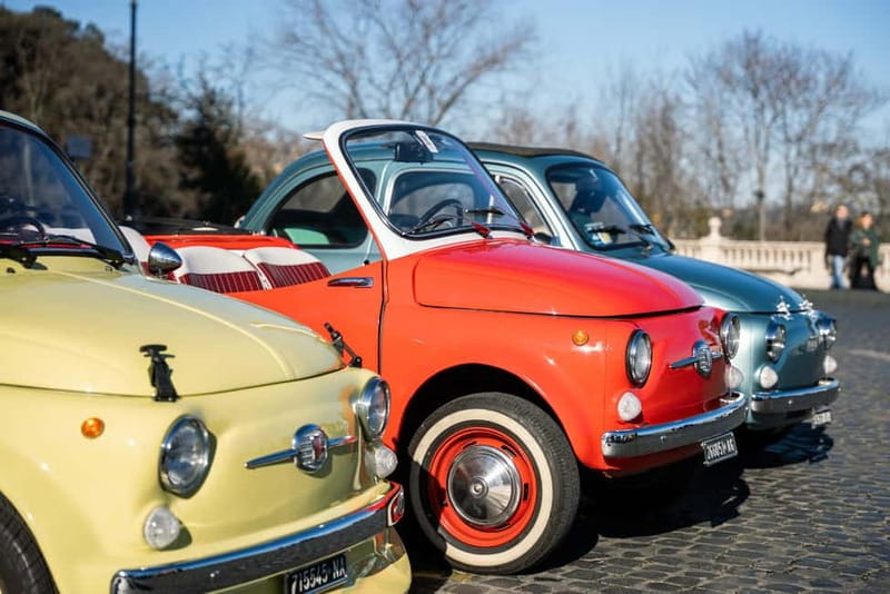 Rome: Vintage Fiat 500 Cabriolet Private City Tour - Why Rome feels like a postcard in a vintage Fiat 500