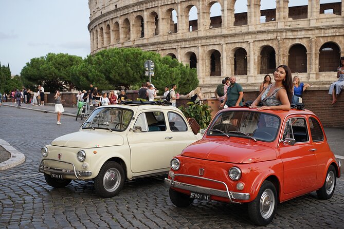Rome Vintage Fiat 500 car Tour With Photographer - Rain, Road Closures, and the Realities of Rome Weather