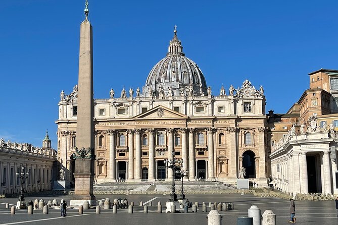 Rome VIP Chauffeured Sightseeing Tour Hotel Pick up and Drop Off - St. Peter’s Square and Basilica: Big Symbols, Short Stops