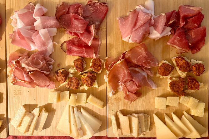 Rome VIP Wine and Food Tasting in a 2,000 Year Old Roman Cistern - What you taste: Slow Food presidium bites that hold up
