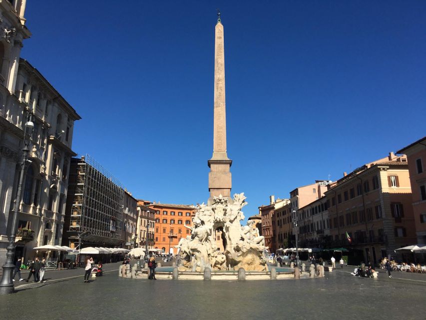 Rome: Walking Tour and Hop-On Hop-Off Bus Ticket - Meet at Piazza Navona, Then Let the Fountains Set the Pace