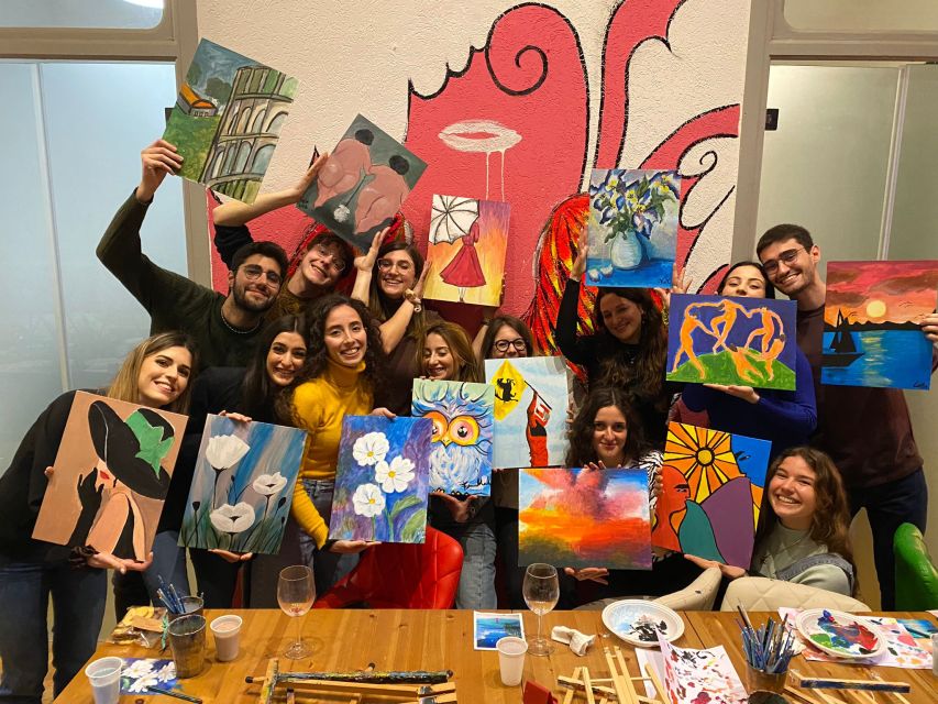 Rome: Wine and Paint Experience in Piazza Navona - Quick reasons this Rome paint-and-wine night earns its 4.9 score