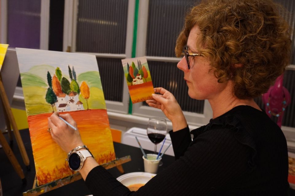 Rome: Wine and Paint Experience in Piazza Navona - The 2-hour flow: timing, pacing, and what you take home