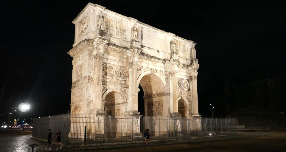 Rome: Wonders of Ancient Rome at Dusk - Arch of Constantine: A quick stop with big political symbolism