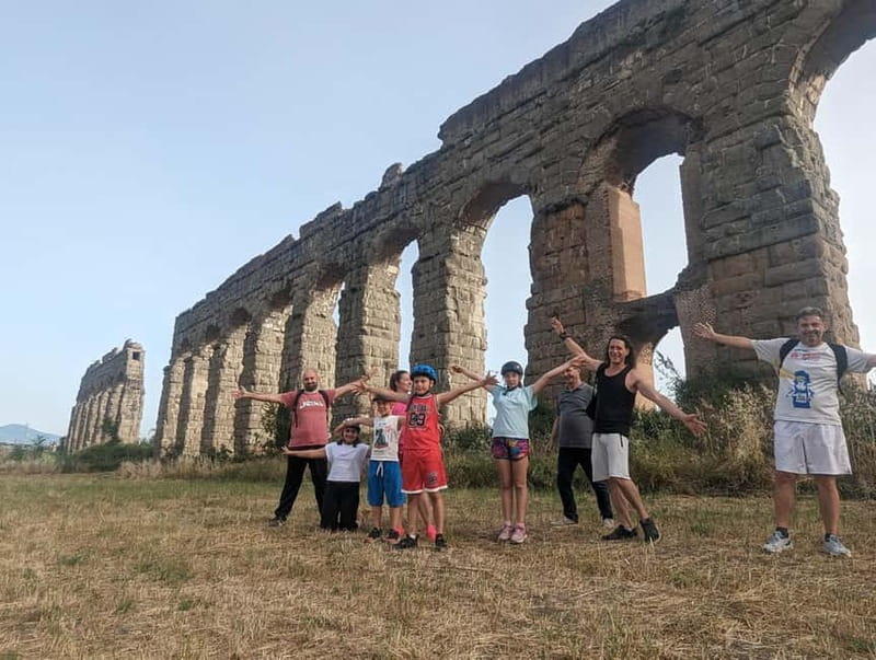 Rome:Appian Way E-bike Tour, Catacombs, Aqueducts & Transfer - Cycling Via Appia Antica: the car-free feel that makes it special