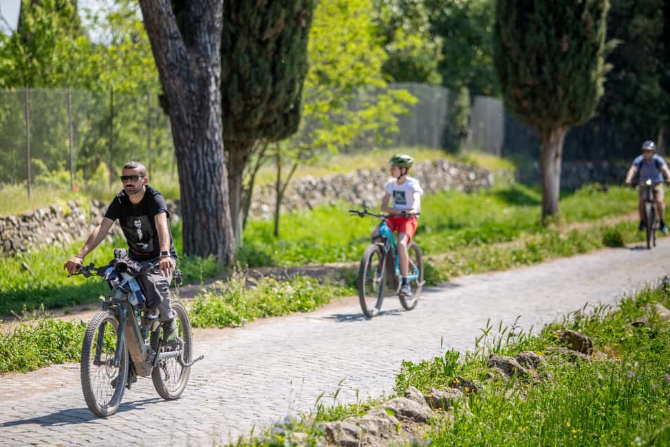 Rome:Appian Way E-bike Tour with Catacombs, Aqueducts & Food - Timing and pace: how the 5 hours actually feels
