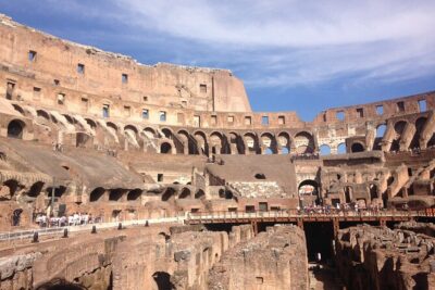 ROME:COLOSSEUM EXPRESS GLADiATOR ARENA SMALL GROUP/PRIVATE TOUR - What You See: 1st & 2nd Tiers With Arena Access