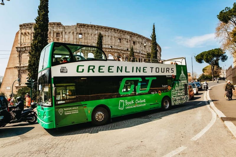 Rome:Hop-On Hop-Off Panoramic Open Bus Ticket 3 Circuits x 1 - Starting at Piazza dei Cinquecento: your quick orientation in Rome