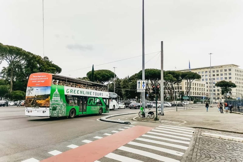 Rome:Hop-On Hop-Off Panoramic Open Bus Ticket 3 Circuits x 1 - Borghese Gallery, Bioparco, Villa Giulia, MAXXI: culture for different moods