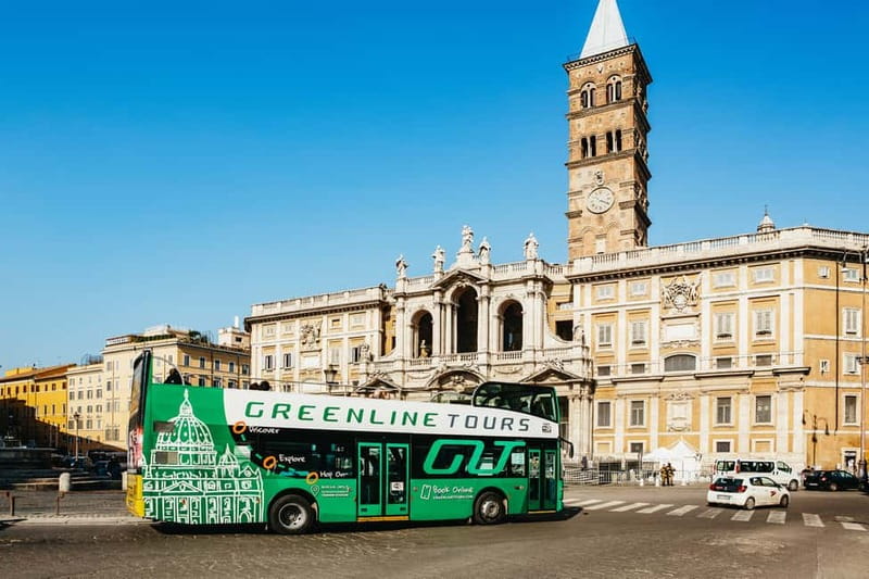 Rome:Hop-On Hop-Off Panoramic Open Bus Ticket 3 Circuits x 1 - How the 3 circuits work: Green, Orange, and Blue routes