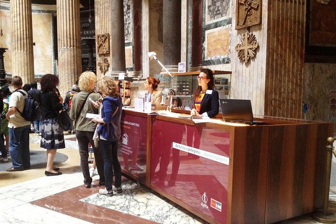 Rome's Iconic Temple: Pantheon Audio Guided Tour with Fast Access - Where you pick up the audioguide: OhMyGuide + the ID deposit reality