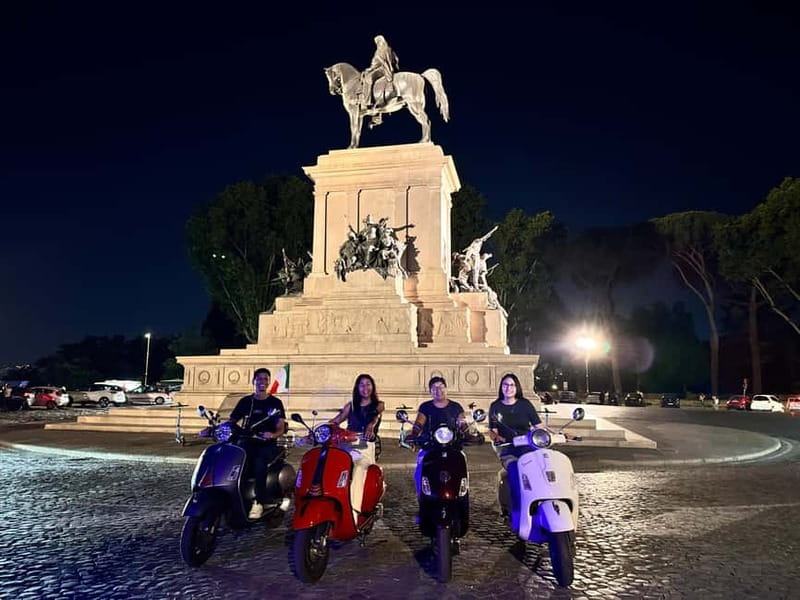 Rome’s Must-See Spots on Vespa (No Driving Needed) - Night rides in Rome: freedom with a couple realistic limits