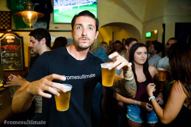 Rome's Ultimate Party aka the Spanish Steps Pub Crawl - The 4-Stop Route: Bar Hopping, Shots, and Club Finish