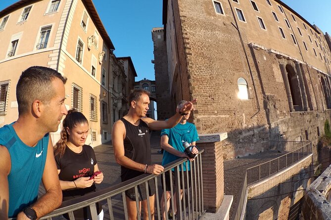 Running Tour through Rome - The Route: Colosseum and Roman Forum at Sunrise Energy