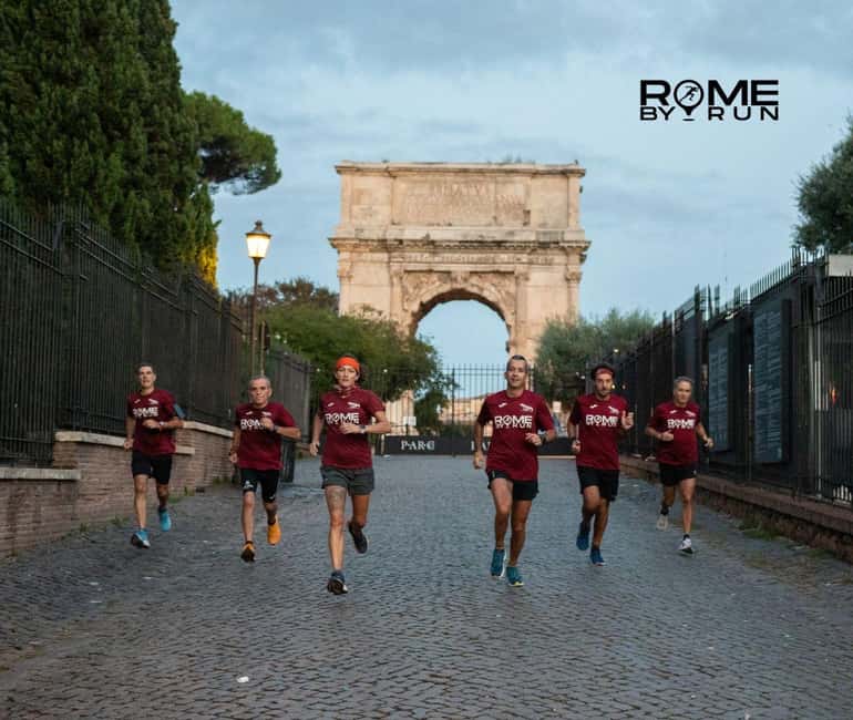 Running Tours Rome 9km [shared or private] - Roman Forum jogging rhythm: hills, viewpoints, and a faster way to orient