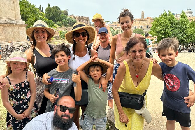 Semi Private Guided Tour of the Colosseum & Forums for Kids & Families in Rome - Entering the Colosseum fast with skip-the-line tickets